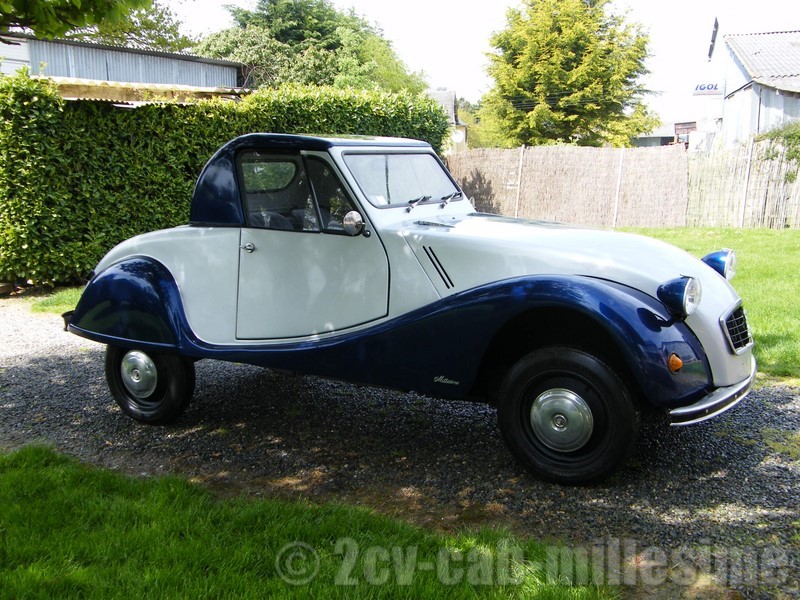 2 cv cabriolet millesime Hubert Heurtin