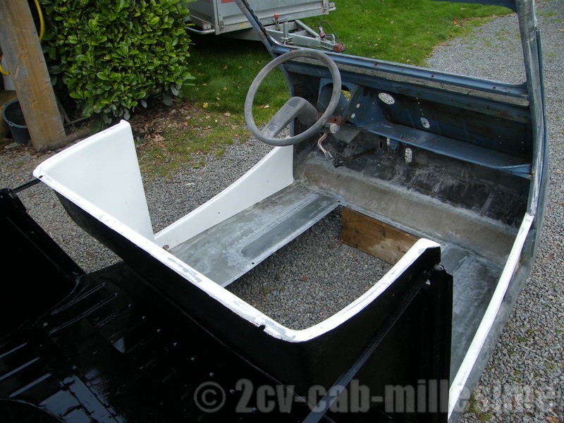 montage à blanc 2 cv cabriolet millesime