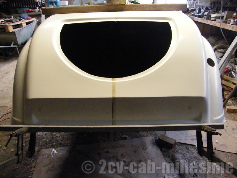 montage à blanc 2 cv cabriolet millesime