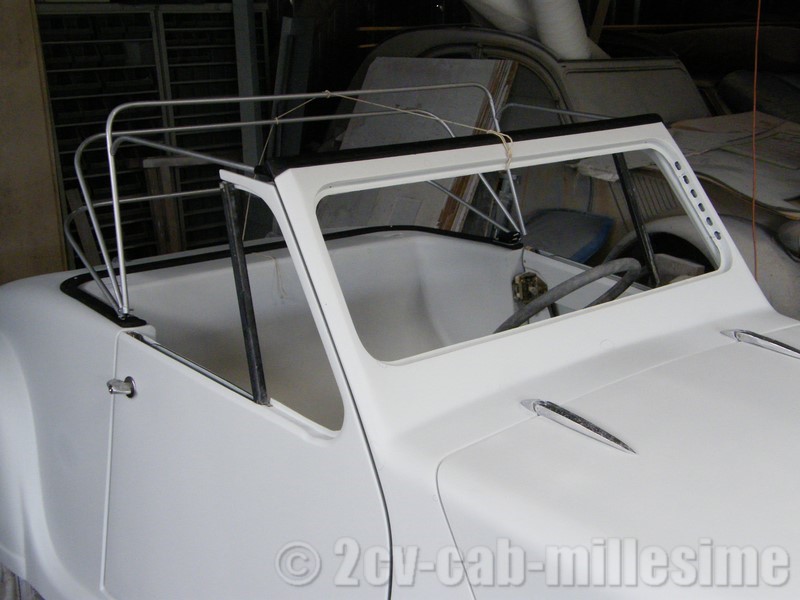 montage à blanc 2 cv cabriolet millesime