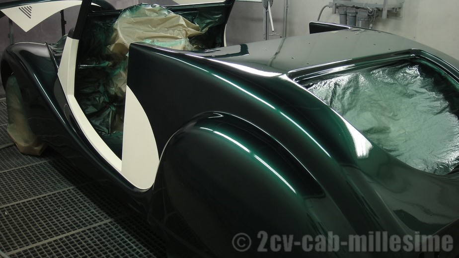 2 cv cabriolet millesime Hubert Heurtin