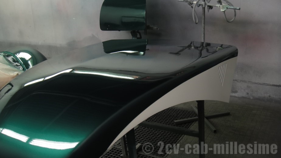 2 cv cabriolet millesime Hubert Heurtin