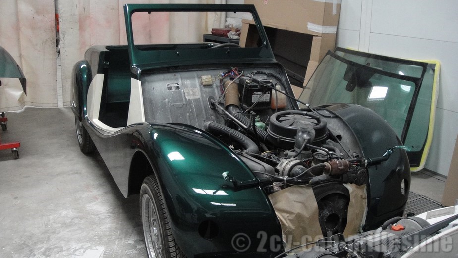 2 cv cabriolet millesime Hubert Heurtin