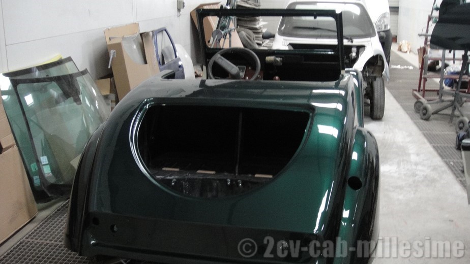 2 cv cabriolet millesime Hubert Heurtin