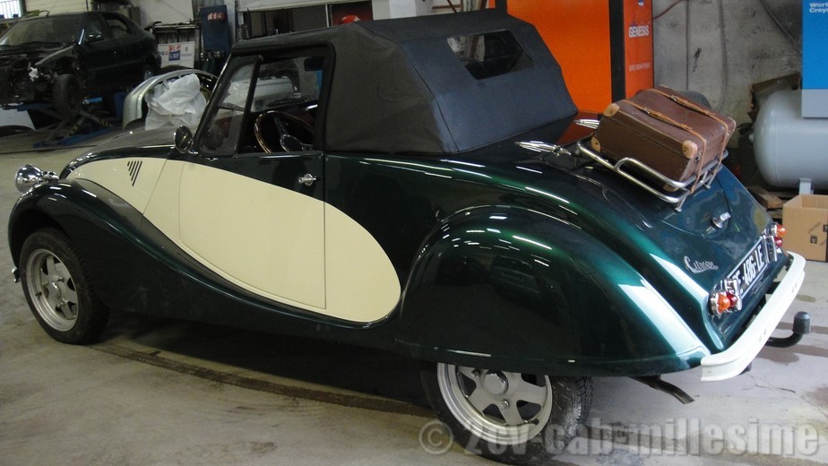 2 cv cabriolet millesime Hubert Heurtin