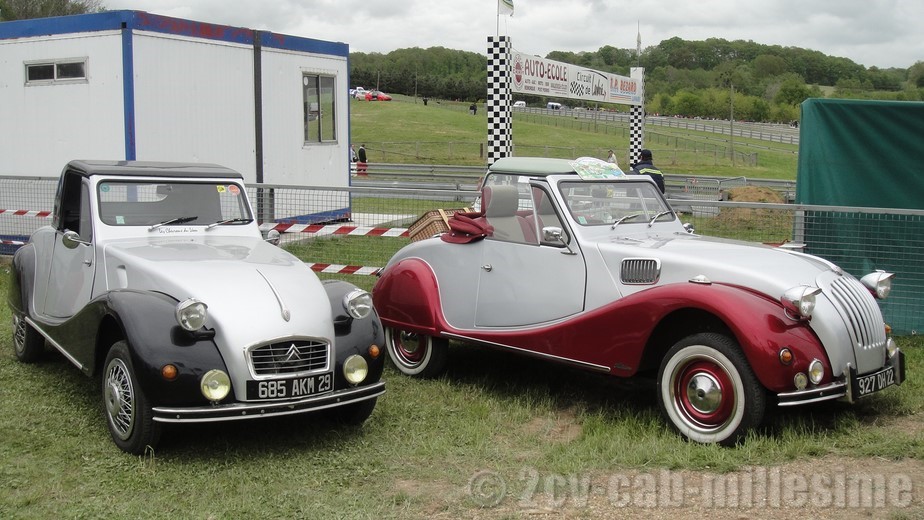2 cv cabriolet millesime 20ème rencontre des 2 cv clubs de france Lavaré 2013