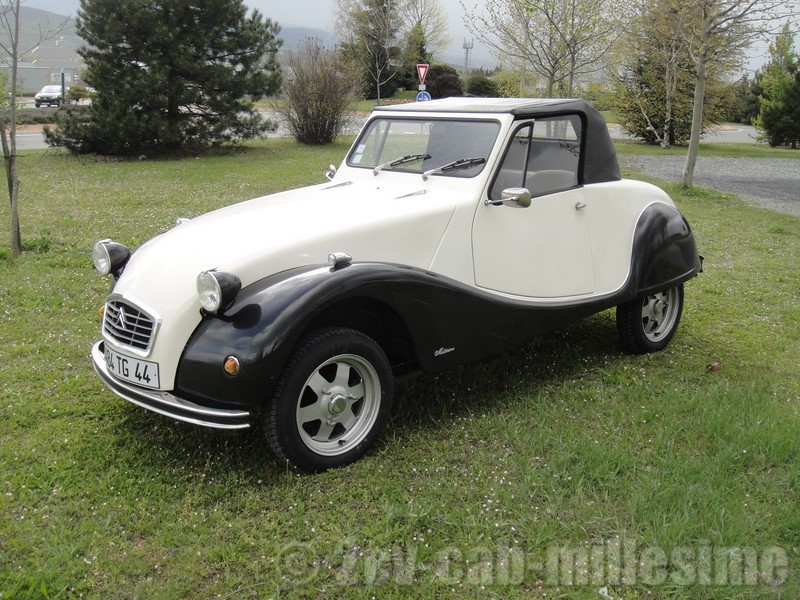 2 cv cabriolet millesime Hubert Heurtin