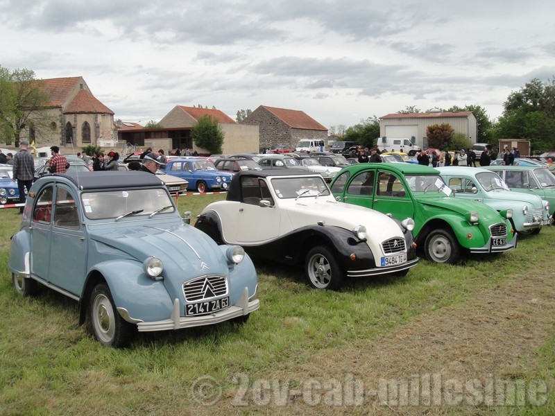 2 cv cabriolet millesime celluloise 2012