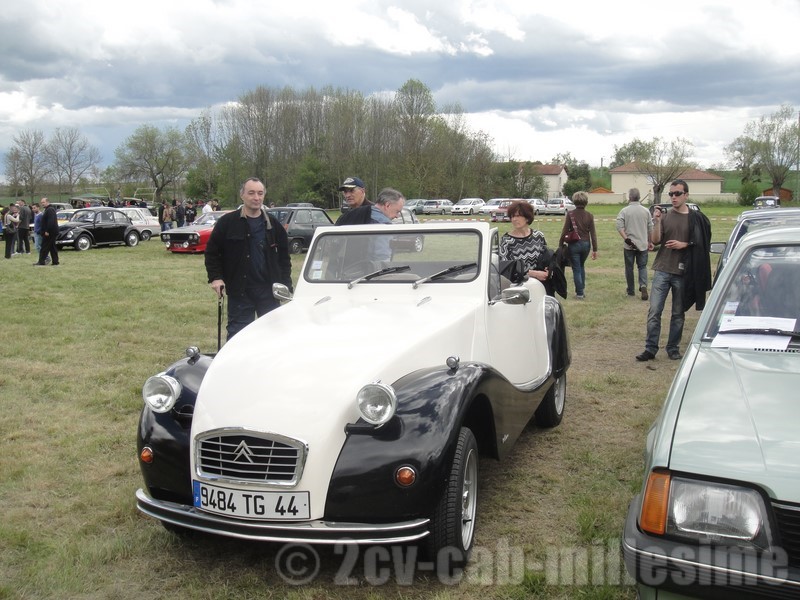 2 cv cabriolet millesime celluloise 2012