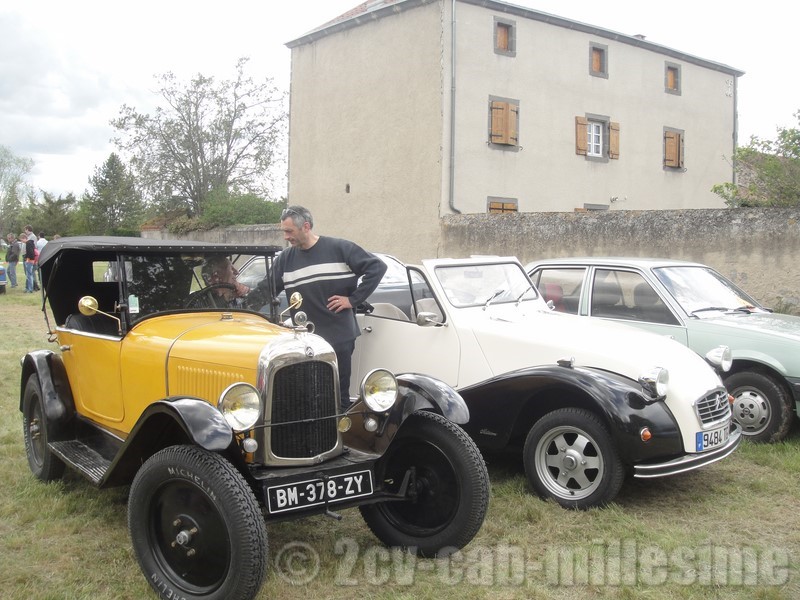 2 cv cabriolet millesime celluloise 2012