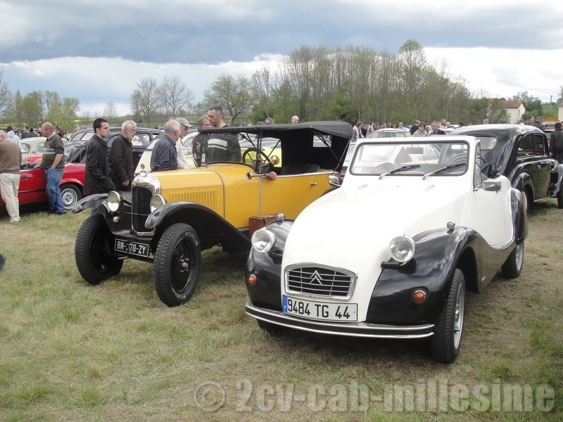 2 cv cabriolet millesime celluloise 2012