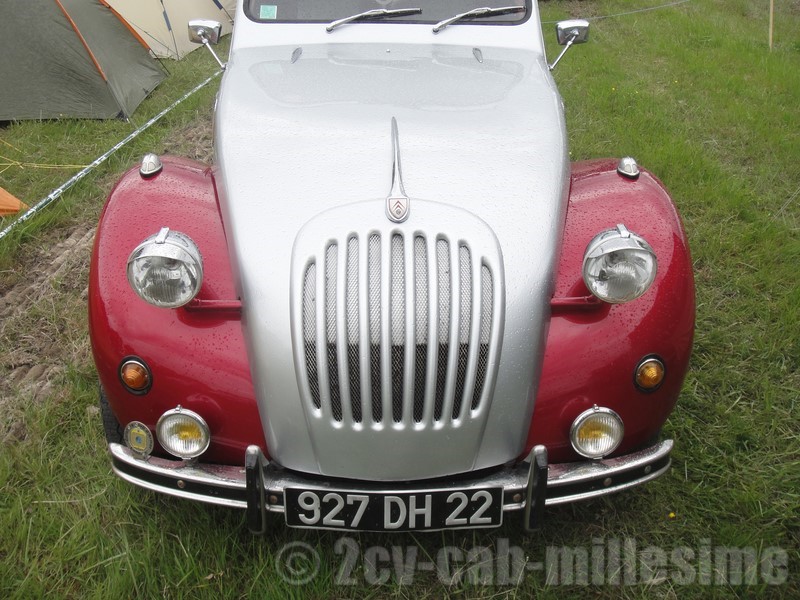 2 cv cabriolet millesime 19ème rencontre des 2 cv clubs de france chateaubriant 2012