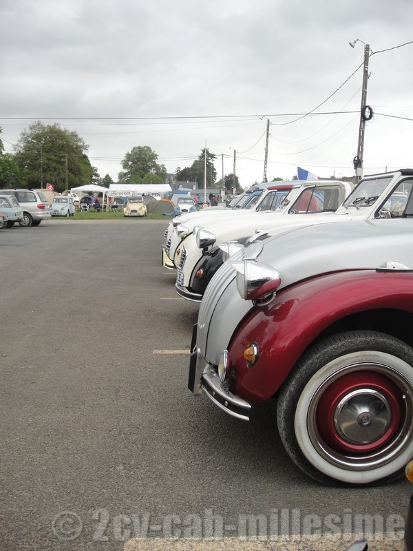 2 cv cabriolet millesime 19ème rencontre des 2 cv clubs de france chateaubriant 2012