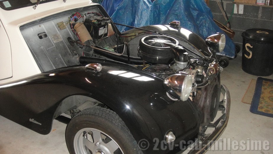 2 cv cabriolet millesime Hubert Heurtin