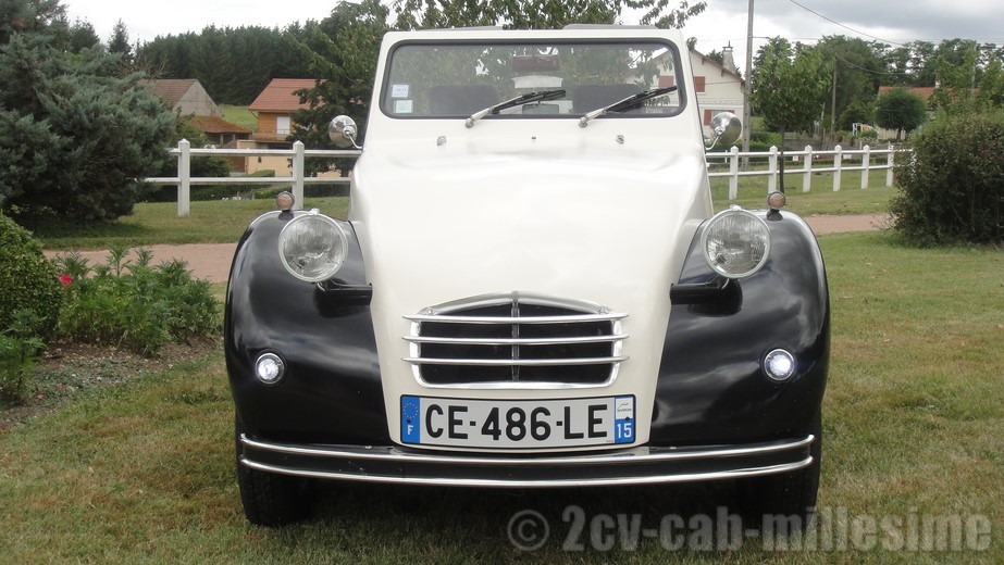 2 cv cabriolet millesime Hubert Heurtin