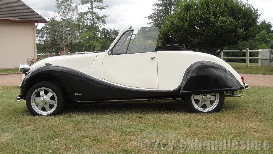 2 cv cabriolet millesime Hubert Heurtin