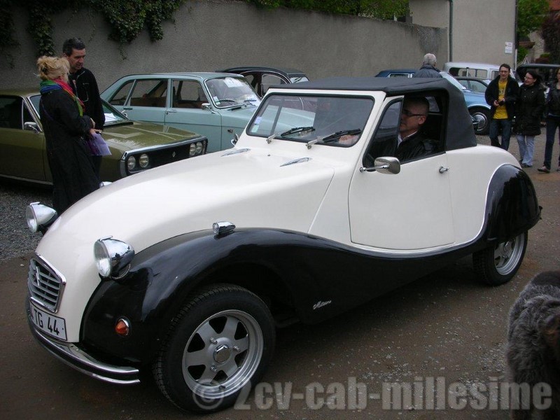 2 cv cabriolet millesime celluloise 2012