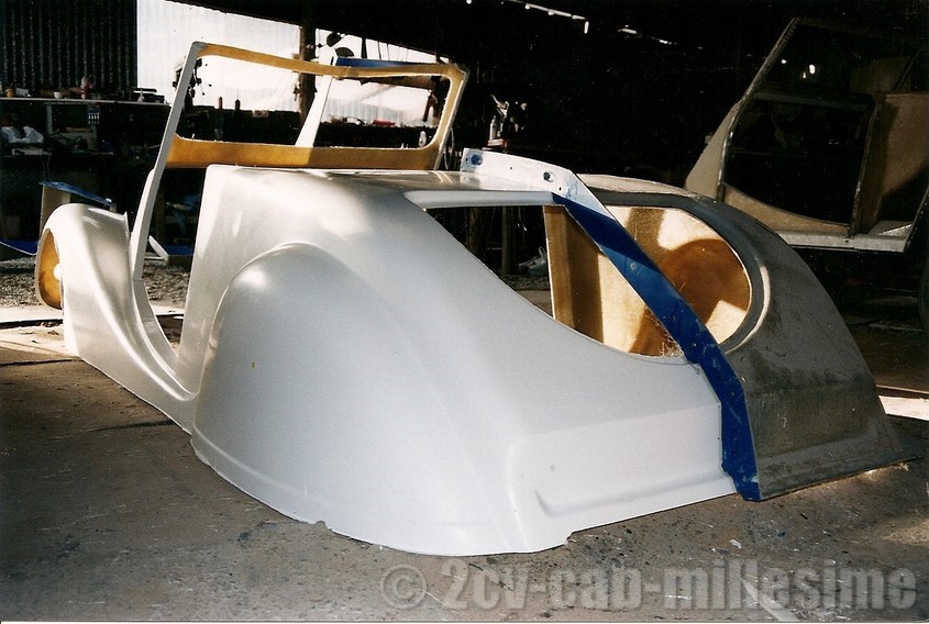 moule carrosserie 2 cv cabriolet millesime