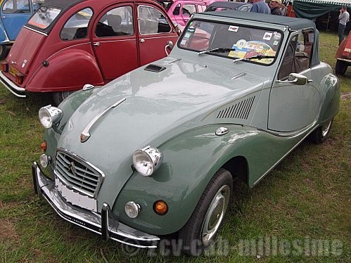 2 cv cabriolet millesime Hubert Heurtin