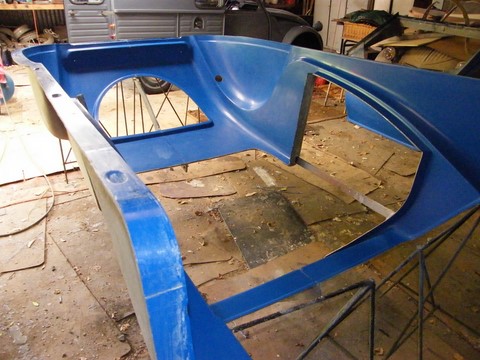 le moule du cabriolet 2 cv millesime