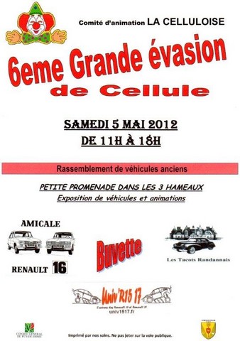 la celluloise 6eme grande évasion de cellule